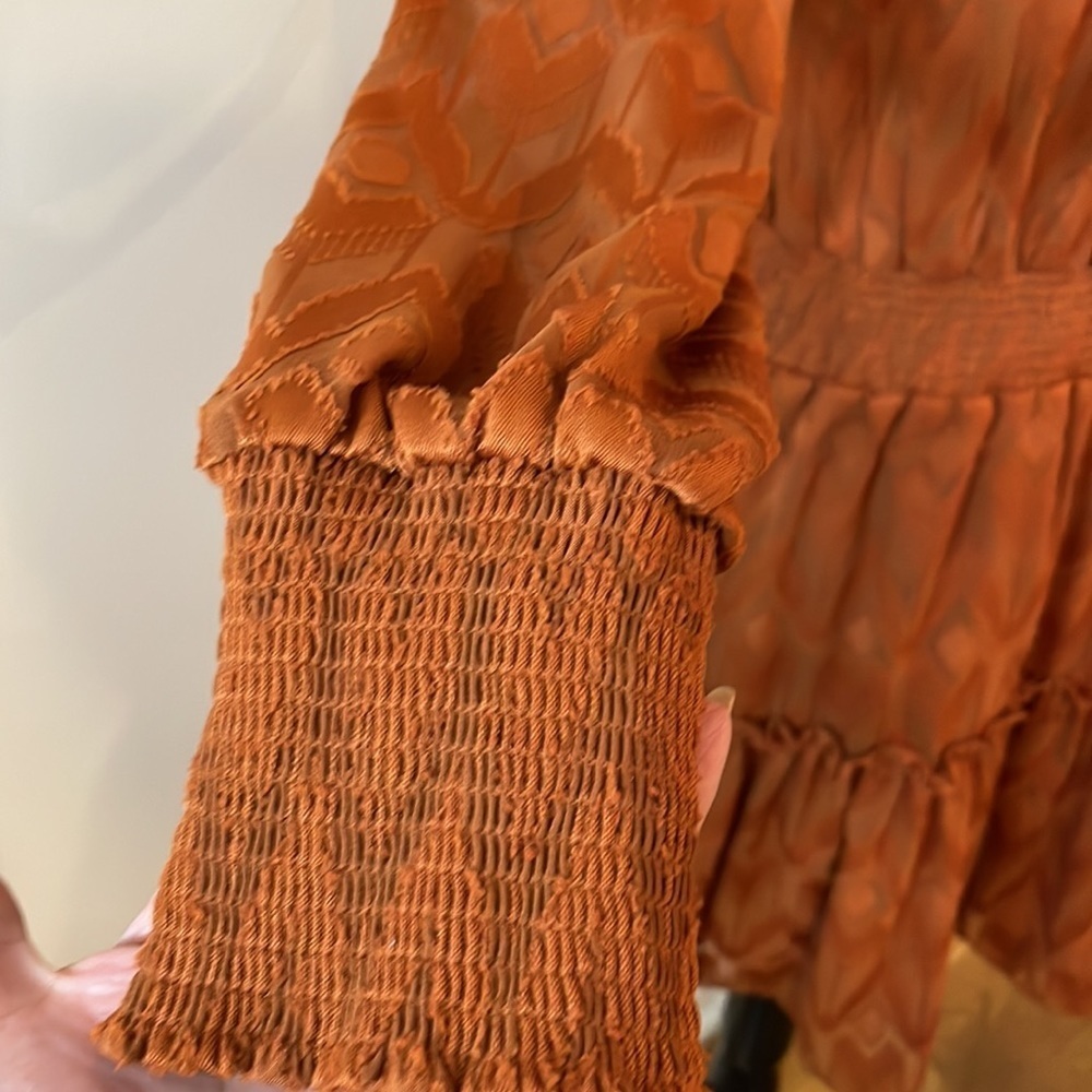 Vintage Style Ruffled Mini Dress - Picture 5 of 13